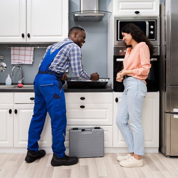 what kind of warranty do you offer on your cooktop repair services in Oakford Illinois